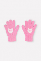 Перчатки для девочки Crockid КВ 10008/ш ярко-розовый