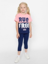 Комплект для девочки CWKG 90152-27 Розовый