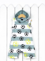 Песочник для мальчика Baby Boom К367/1-К я717 Футбольные мячи