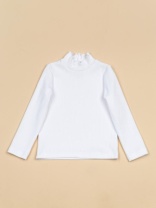 Лонгслив для девочки Baby Boom Ф162/1-К Белый