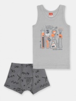 Комплект для мальчика CSKB 30036-23 Серый