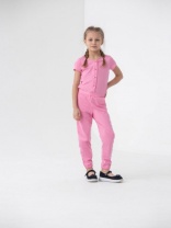 Полукомбинезон для девочки CSKG 90099-27-317 Розовый