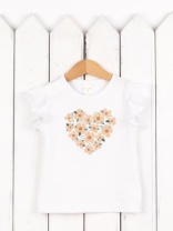 Футболка для девочки Baby Boom Ф157/2-К Белый
