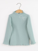 Лонгслив для девочки Baby Boom Ф167/3-К Зимнее небо