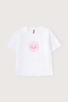 Футболка для девочки КБ 301834 белый к75