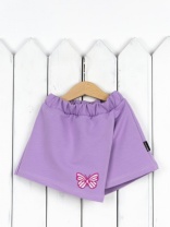 Юбка-шорты для девочки Baby Boom П109/1-Ф Орхидея Б111