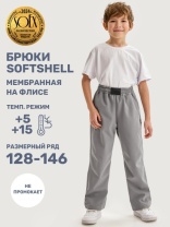 Брюки Софтшел NIKASTYLE 2л19125 Серый