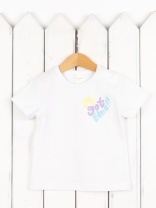 Футболка детская Baby Boom Ф156/4-К Белый