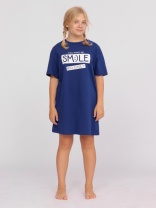 Сорочка для девочки CSJG 50097-41 Темно-синий