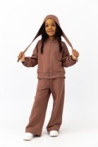 Комплект для девочки Baby Boom КД536/4-Ф Кофе Б118