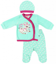 Комплект для девочки Cherubino CWN 9521 Бирюзовый
