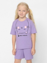 Пижама для девочки CWKG 50146-45 Лаванда