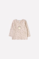 Джемпер детский Crockid К 301576 крапинки на бежевом меланже я109