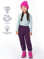 Брюки софтшелл для девочки NIKASTYLE 2л9424 вишня Брюки софтшелл для девочки NIKASTYLE 2л9424 вишня