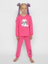 Пижама для девочки CWKG 50152-46 Циклама