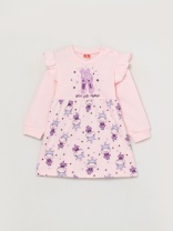 Платье для девочки CWNG 62804-27-281 Светло-розовый