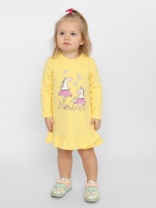 Платье для девочки CSNG 63419-30-347 Желтый