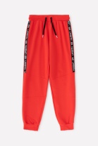 Брюки для мальчика КБ 400316 красный к64