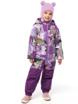 Комбинезон утеплённый для девочки NIKASTYLE 8м1225 Цикламен брусника