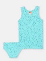 Комплект для девочки CWKG 30017-40 Бирюзовый