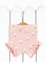 Трусы для девочки Baby Boom П69/23-К Белые тюльпаны