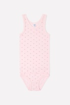 Комплект для девочки Crockid К 1064 сердечки на светло-розовом