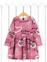 Платье для девочки Baby Boom С245/1-К Граффити Б117