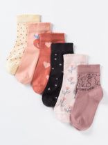 Носки для девочки Artie 6-3d861 6 пар Розовый