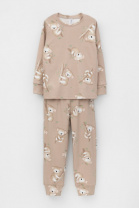 Пижама для девочки Crockid К 1552 какао коалы