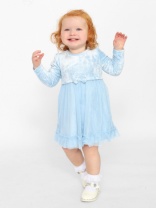 Платье для девочки CWNG 63630-43 Голубой