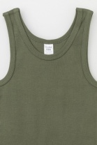 Майка для мальчика Crockid К 1182-2 шалфей, темно-бежевый (шалфей)