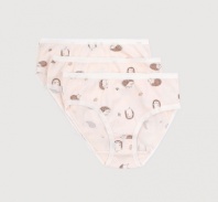 Трусы для девочки Crockid К 1931-3 ежики на сливках