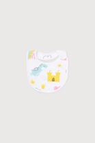 Фартук-нагрудник для девочки Crockid К 8511 замок принцессы на белом