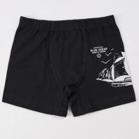 Трусы боксеры для мальчика DR 3672-991 Черный корабль