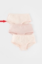 Трусы для девочки Crockid К 1964-3 бледно-персиковый, пыльный персик, морковки (персик)