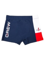 Плавки шорты для мальчика PL 12412206 Тёмно-синий Белый Красный