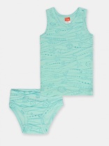 Комплект для девочки CSKG 30039-38 Ментоловый